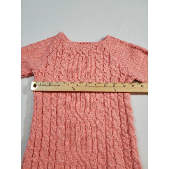 Joe Fresh Sweatshirt Dress Toddler 5 Knit Long Tunic Pink Long Sleeve Top - Picture 2 of 8